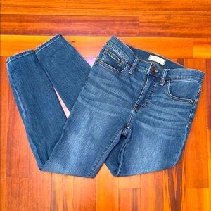 Madewell Blue Skinny Jeans Medium Wash